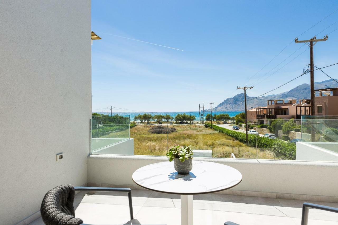 Naiades Apartment- Minthi/ 1 Bedroom, Beachfront Plakias Dış mekan fotoğraf